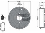 Bendix Braking BDM1042 Tamburo Freno Oe 51916180 Compatibile Con Alf. 145, Alf. 146, 500, Brava, Bravo, Fiorino, Idea, Marea, Panda, Punto, Qubo, Delta, Musa, Ypsilon