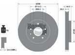 Bendix Braking BDS1217 Disco Freno Oe 4020600Q3F Compatibile Con Leaf, Qashqai, X-Trail, Kadjar, Koleos