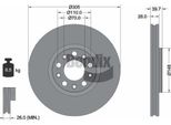 Bendix Braking BDS1467 Disco Freno Oe 51937304 Compatibile Con 500X, Compass, Renegade