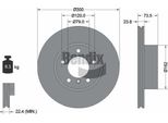 Disco Freno Bendix Braking BDS1098HC Oe 34116764643 Compatibile Con Serie 1 E81, Serie 1 E87, Serie 1 E88, Serie 1 E82, Serie 3 E90, Serie 3 E93, Serie 3 E92, Serie 3 E91, Serie Z4 E89