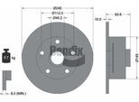 Bendix Braking BDS1323 Disco Freno Oe 8D0615601B Compatibile Con A4 8D