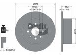 Bendix Braking BDS2041 Disco Freno Oe 0569117 Compatibile Con Vectra
