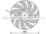 Ava AI7514 Ventola Radiatore Oe 4F0959455 Compatibile Con A6 4F