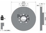 Bendix Braking BDS2277HC Disco Freno Oe 5WA615301 Compatibile Con A3 8Y, Golf Viii