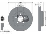 Bendix Braking BDS1844 Disco Freno Oe 52109938AB Compatibile Con Cherokee