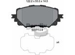 Bendix Braking BPD1880 Set Di Pastiglie Freno, Freno A Disco Oe 6000615055 Compatibile Con 124 Spider, MX-5