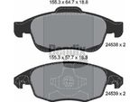 Bendix Braking BPD1006 Set Di Pastiglie Freno, Freno A Disco Oe 1611838580 Compatibile Con Berlingo, C4, DS4, DS5, 5008, Partner