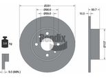 Bendix Braking BDS1110 Disco Freno Oe 0060801755 Compatibile Con Alf. 156, Alf. 164, Bravo, Croma, Linea, Multipla, Stilo, Delta, Lybra, Thema