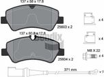 Bendix Braking BPD1377 Set Di Pastiglie Freno, Freno A Disco Oe 1916327 Compatibile Con Tourneo, Transit