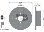 Bendix Braking BDS1795 Disco Freno Oe 1119581 Compatibile Con Serie 3 E30