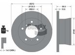 Bendix Braking BDS1272 Disco Freno Oe 2D0615601A Compatibile Con Classe G, Sprinter