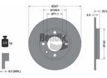 Bendix Braking BDS1103 Disco Freno Oe 1618860980 Compatibile Con Saxo, Xsara, Zx, 106, 206, 306