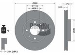 Bendix Braking BDS1979 Disco Freno Oe 517123D100 Compatibile Con Elantra, Grandeur, Sonata, Magentis, Opirus