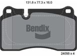 Bendix Braking BPD1589 Set Di Pastiglie Freno, Freno A Disco Oe 8D332C562BA Compatibile Con Tt, Leon