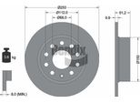 Bendix Braking BDS1007 Disco Freno Oe 1K0615601AB Compatibile Con A3 8P, Q2, Altea, Altea Xl, Ateca, Leon, Toledo, Octavia, Yeti, Beetle, Caddy, Eos, Golf Plus, Golf V, Golf Vi, Jetta, Scirocco
