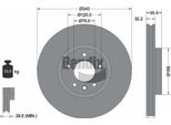 Bendix Braking BDS1361HC Disco Freno Oe 7E0615301C Compatibile Con Multivan V, Multivan Vi, Transporter V, Caravelle Vi, Transporter Vi