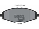 Bendix Braking BPD1338 Set Di Pastiglie Freno, Freno A Disco Oe CV60601502 Compatibile Con Matiz, Spark, Lanos