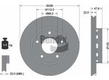 Bendix Braking BDS1892HC Disco Freno Oe 3B0615601B Compatibile Con A4 8D, Passat 3B