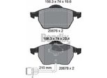 Bendix Braking BPD1720 Set Di Pastiglie Freno, Freno A Disco Oe 4A0698151 Compatibile Con A6 4A