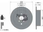Bendix Braking BDS1645 Disco Freno Oe 26700AJ00A Compatibile Con Gt 86