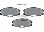 Bendix Braking BPD1216 Set Di Pastiglie Freno, Freno A Disco Oe 19168899 Compatibile Con Captiva, Equinox, Antara