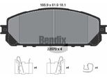 Bendix Braking BPD1871 Set Pastiglie Freno, Freno A Disco Oe 68212327AA Compatibile Con Cherokee
