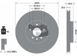 Bendix Braking BDS1397HC Disco Freno Oe 1770767 Compatibile Con Focus, Kuga, Tourneo, Transit, V40