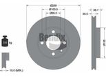 Bendix Braking BDS1170 Disco Freno Oe 321615301A Compatibile Con Cordoba, Ibiza, Toledo, Golf Iii, Polo 6V, Vento