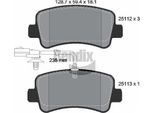 Bendix Braking BPD1026 Set Di Pastiglie Freno, Freno A Disco Oe 4406000Q0H Compatibile Con NV400, Movano, Master