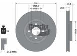 Bendix Braking BDS1134 Disco Freno Oe 6001073184 Compatibile Con Mito, Bravo, Stilo, Delta
