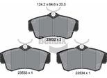 Bendix Braking BPD2004 Set Pastiglie Freno, Freno A Disco Oe 05017843AA Compatibile Con Pt Cruiser