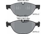 Bendix Braking BPD2102 Set Di Pastiglie Freno, Freno A Disco Oe 2413048 Compatibile Con X5, X6