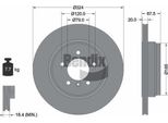 Bendix Braking BDS1935 Disco Freno Oe 1166127 Compatibile Con Serie 7 E65