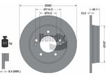 Bendix Braking BDS1341 Disco Freno Oe 584113X300 Compatibile Con Elantra, I30, Kona, Veloster, Ceed, Cerato, Proceed, Seltos, Soul