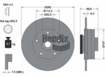 Bendix Braking BDS1413 Disco Freno Oe 432000185R Compatibile Con Megane
