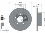 Bendix Braking BDS1952 Disco Freno Oe 4B0615601 Compatibile Con A6 4B