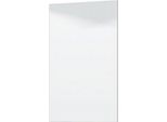 Dmora Specchio Cogne 51X83H Cm Beige, Kit Fissaggio A Muro Incluso Forma Rettangolare