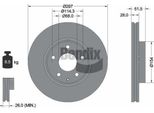 Bendix Braking BDS1579 Disco Freno Oe GBFT33251 Compatibile Con 6, CX-5