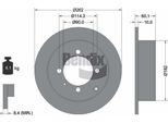 Bendix Braking BDS1868 Disco Freno Oe 58411M2050 Compatibile Con Santamo, Joice, Galant, Lancer, Space Runner, Space Wagon
