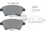 Bendix Braking BPD1181 Set Di Pastiglie Freno, Freno A Disco Oe 71742853 Compatibile Con Sedici