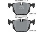 Bendix Braking BPD1166 Set Di Pastiglie Freno, Freno A Disco Oe 2413040 Compatibile Con X5, X6