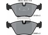 Bendix Braking BPD1928 Set Di Pastiglie Freno, Freno A Disco Oe C2A1541 Compatibile Con Xj, Xjsc, XK8, Xk8Er