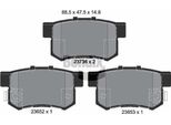 Bendix Braking BPD2024 Set Di Pastiglie Freno, Freno A Disco Oe 43022S9AA01 Compatibile Con Accord, Civic, CR-V