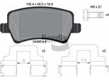 Bendix Braking BPD1194 Set Di Pastiglie Freno, Freno A Disco Oe 1426143 Compatibile Con Galaxy, S-Max, Freelander, S60, S80, V60, V70, XC70