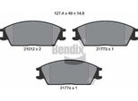Bendix Braking BPD1303 Set Di Pastiglie Freno, Freno A Disco Oe 45022SA6600 Compatibile Con Accent, Getz, Lantra, Pony, S Coupé