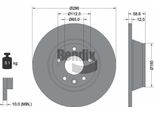 Bendix Braking BDS1727 Disco Freno Oe 8J0615601 Compatibile Con Tt