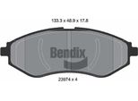 Bendix Braking BPD1347 Set Di Pastiglie Freno, Freno A Disco Oe 96534653 Compatibile Con Aveo, Kalos