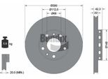 Bendix Braking BDS1930 Disco Freno Oe 4E0601615E Compatibile Con A8 4E, Phaeton
