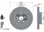 Bendix Braking BDS2055 Disco Freno Oe 7701208130 Compatibile Con Clio, Megane
