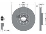 Bendix Braking BDS1132 Disco Freno Oe 55700922 Compatibile Con Grande Punto, Punto, Adam, Corsa D, Corsa E